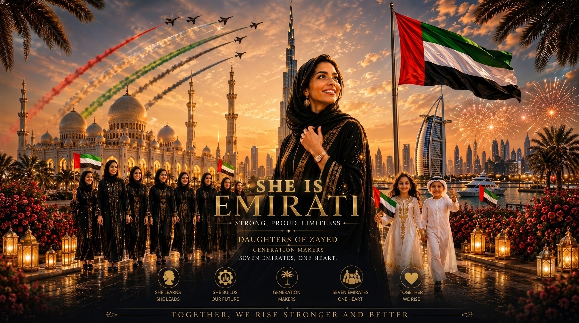 She Is Emirati project poster